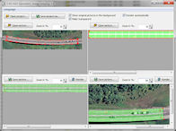 A screenshot of the program Geometric image warping 1.0